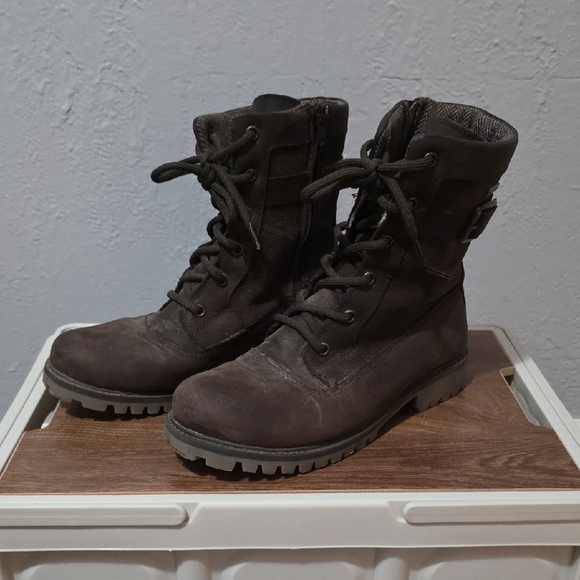 Kamik Dark Brown Insulated/Waterproof Snow Boots - Picture 4 of 6
